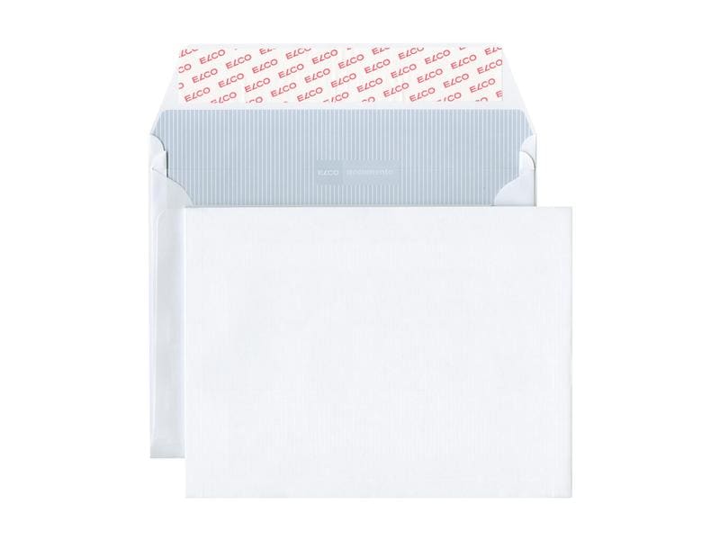 ELCO Enveloppe Documento C5, Pas de fenêtres, Blanc, 250 Pièce/s