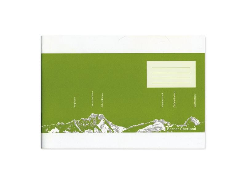 ingold-biwa Cahier d'école A5, À lignes, Vert/Blanc