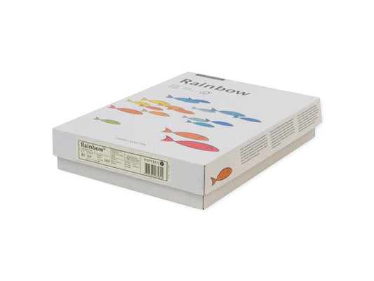 Rainbow Papier pour photocopie A4, Vert néon, 80 g/m²,100 Blatt