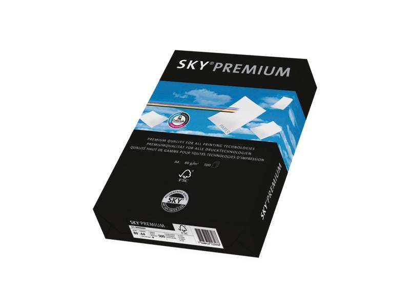 Sky Papier pour photocopie Premium A3, Blanc, 120 g/m²,250 Blatt