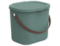Rotho Boîte de rangement Albula 6 l, Vert Mistletoe