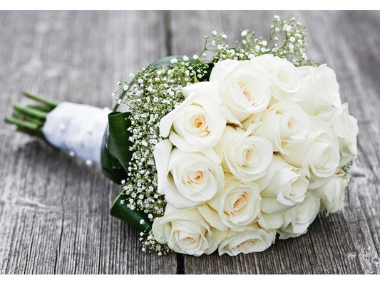 Natur Verlag Faire-part de mariage Bouquet de roses 17.5 x 12.2 cm