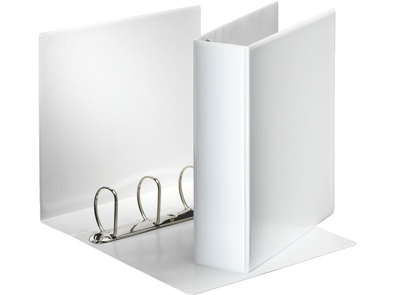 Esselte Classeur à anneaux 8.6 cm, Blanc