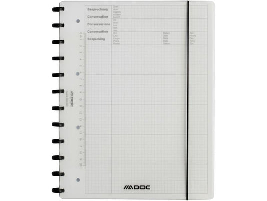 Adoc Carnet de notes Meeting-Ex A4, quadrillé