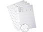 Adoc Carnet de notes Feuilles de remplacement Meeting-Ex quadrillé, 100 feuilles