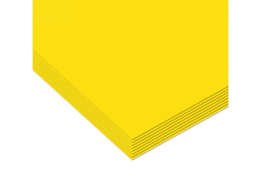 URSUS Papier transparent 70 x 100 cm 25 feuilles, jaune citron
