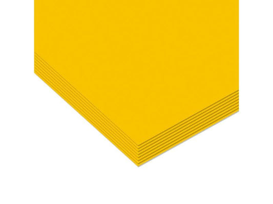 URSUS Papier transparent 70 x 100 cm 25 feuilles, jaune d'or