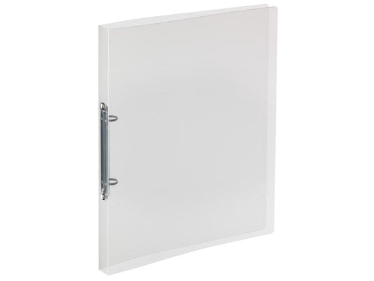 Kolma Classeur à anneaux Easy Soft Ø 2.1 cm, Transparent/Blanc