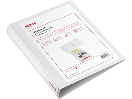 Kolma Classeur à anneaux Vario light Ø 4.8 cm, Blanc