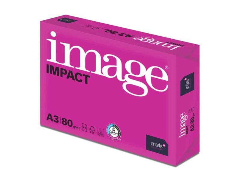 Image Papier pour photocopie Image Impact A3 Blanc haut 80 g/m², 500 feuilles