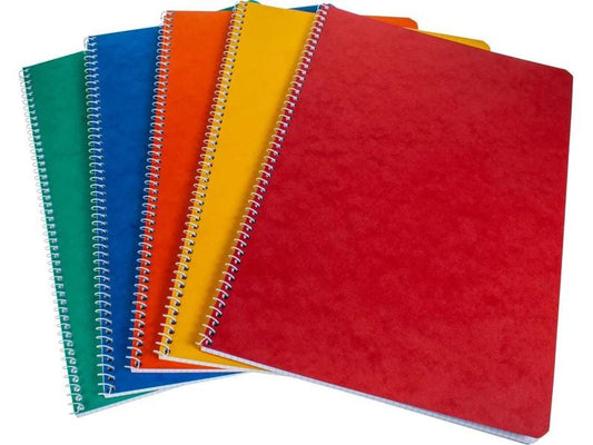 Büroline Carnet de notes A4.48 feuilles ligné, assorti