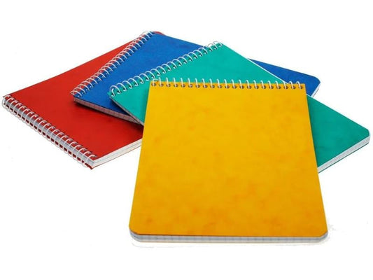 Büroline Carnet de notes 10.1 × 7.6 cm horizontal, quadrillé, assorti