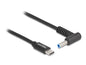 Delock Câble de chargement USB-C vers HP 4.5 x 3.0 mm mâle 1.5 m