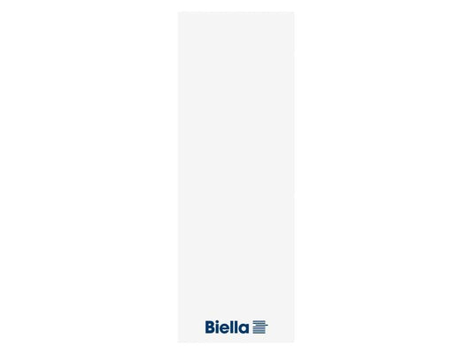 Biella Étiquettes dos 5.1 x 14.3 cm, 25 pièces, blanc