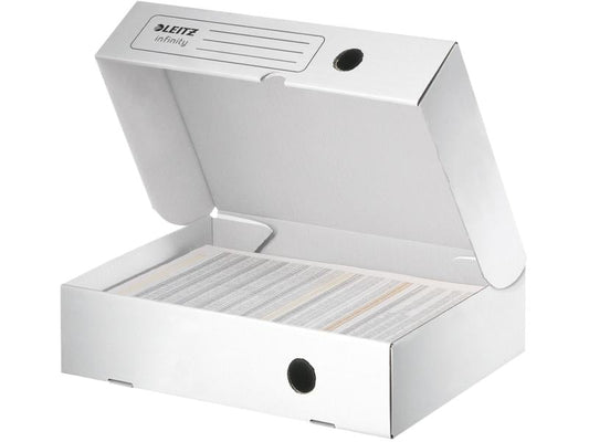 Leitz Boîte d’archivage Infinity 80 mm, Blanc