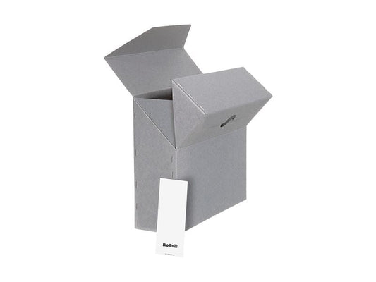 Biella Boîte d’archivage A4 Gris, 1 pièces