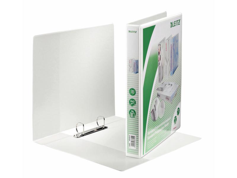Leitz Classeur à anneaux 4.4 cm, Blanc