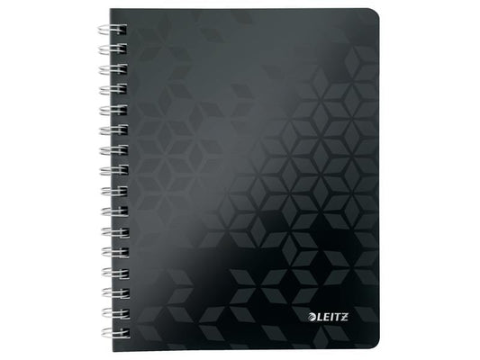 Leitz Carnet de notes WOW College A5, À lignes, Noir