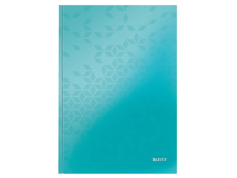Leitz Bloc-notes WOW A4, À lignes, Bleu clair