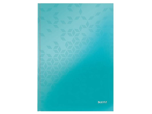 Leitz Bloc-notes WOW A4, À lignes, Bleu clair