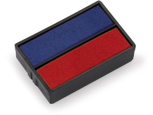 Trodat Tampon de rechange Printy 6/4850 Rouge/Bleu