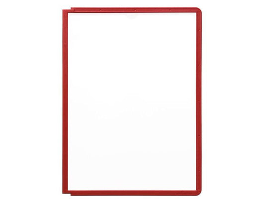 DURABLE Porte-documents Sherpa Rouge, 5 pièces