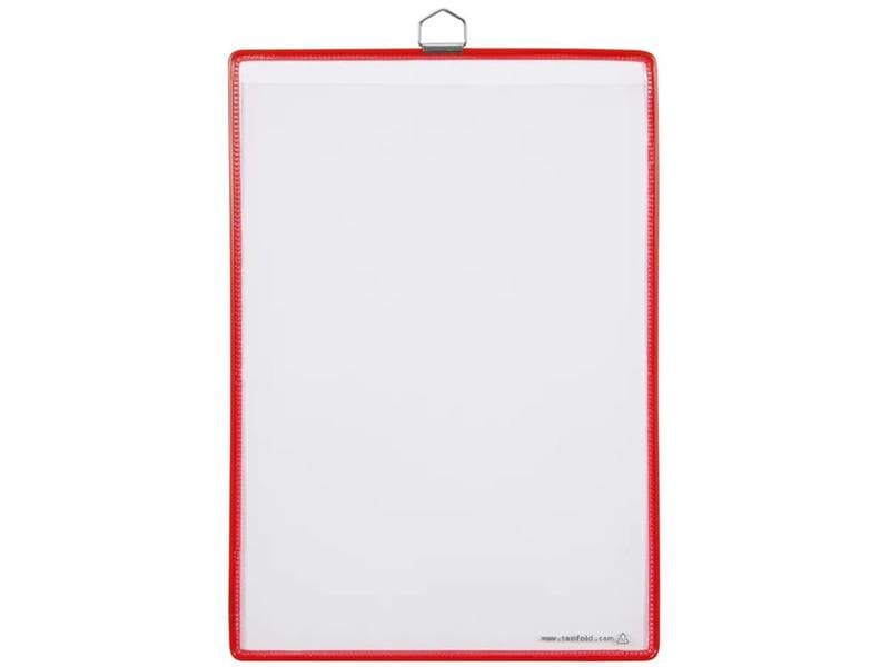 Tarifold Porte-documents Pochette transparente pour présentoir T Rouge, 5 pièces