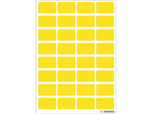 Herma Stickers Étiquettes multi-usage 1.2 x 1.8 cm, 160 étiquettes, jaune