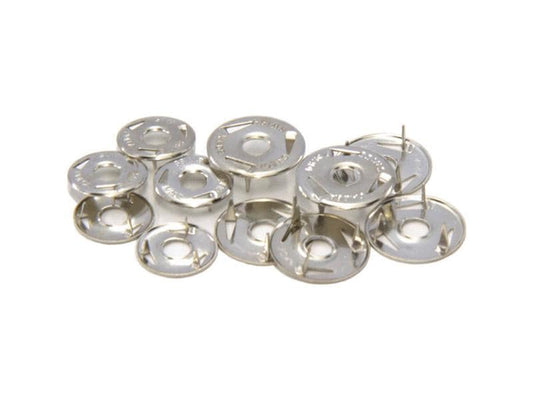 Omega Push Pins 12 mm, 100 Stück, Silber