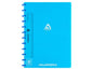 Adoc Carnet de notes Pap-Ex Colorline, A4, bleu, quadrillé