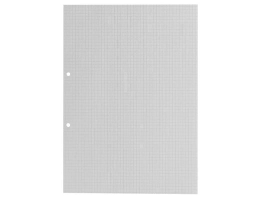 office focus Feuillets mobiles FSC, 2 trous, sans rebord 5 mm À carreaux