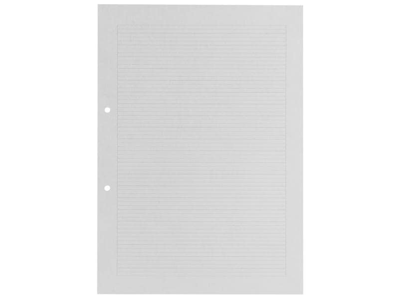 office focus Feuillets mobiles FSC, 2 trous 4 mm À lignes