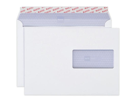 ELCO Enveloppe avec fenêtre Laser C5, Droite, 100 Pièce/s