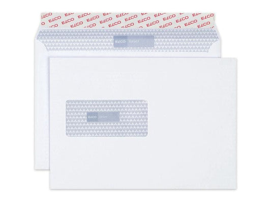 ELCO Enveloppe avec fenêtre Laser C5, Liens, 100 Pièce/s