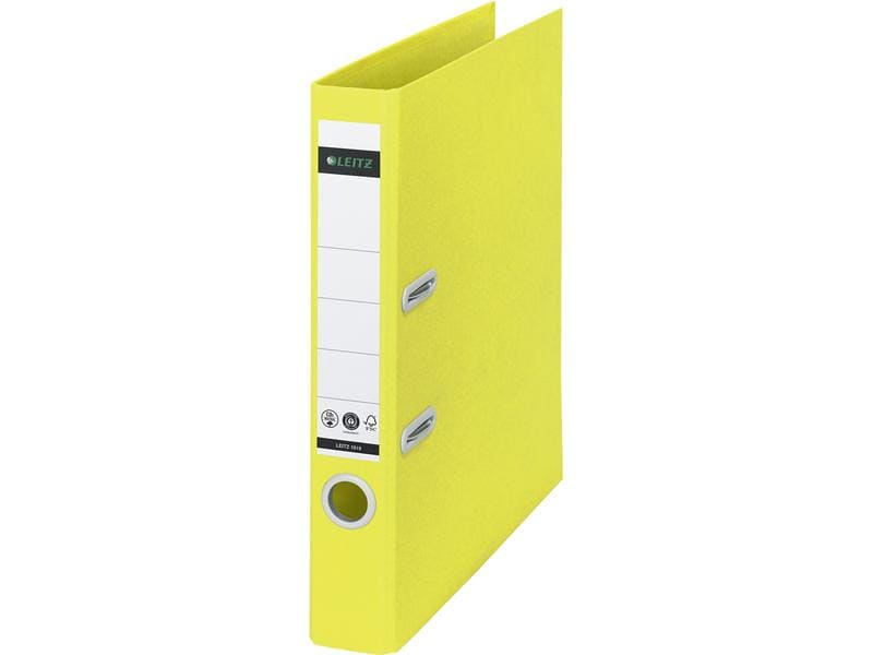 Leitz Dossier Recycle 180° A4 étroit, jaune