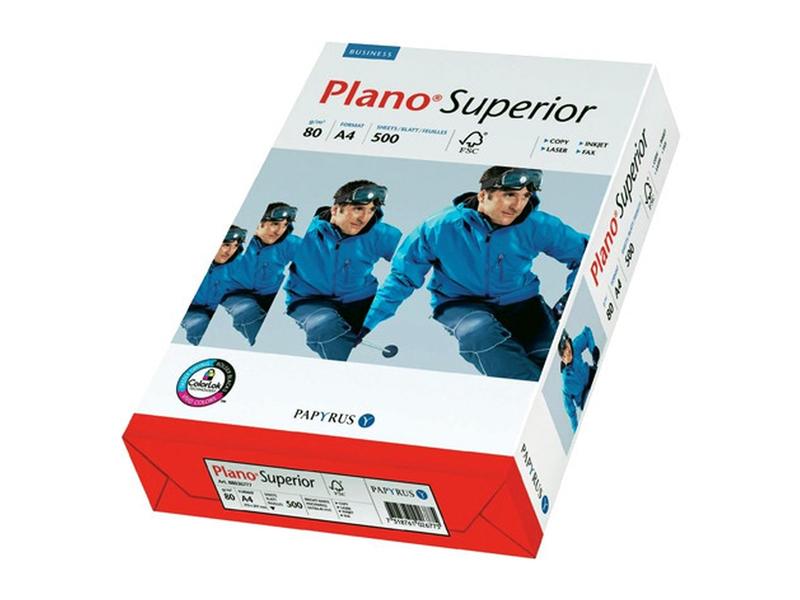Plano Papier pour photocopie Superior A3, Extra-blanc, 120 g/m², 250 Feuille