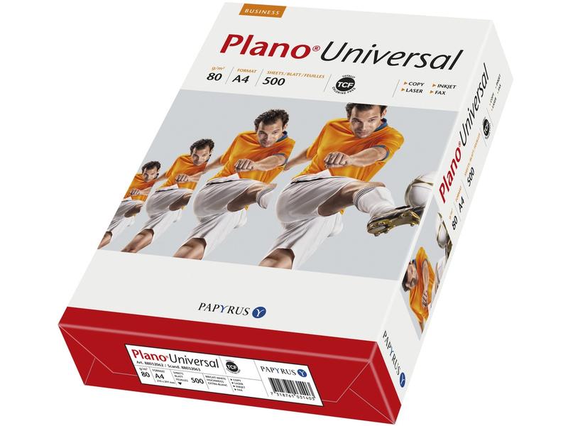 Plano Papier pour photocopie Universal A4, Blanc, 80 g/m²,2500 Blatt