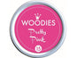 Woodies Tampon encreur 35 mm Pretty Pink, 1 pièce