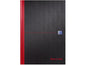 Oxford Bloc-notes A4, vierge, noir/rouge