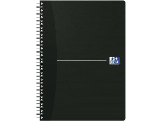 Oxford Bloc-notes A4, ligné, noir