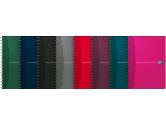 Oxford Bloc-notes A4, quadrillé, assorti