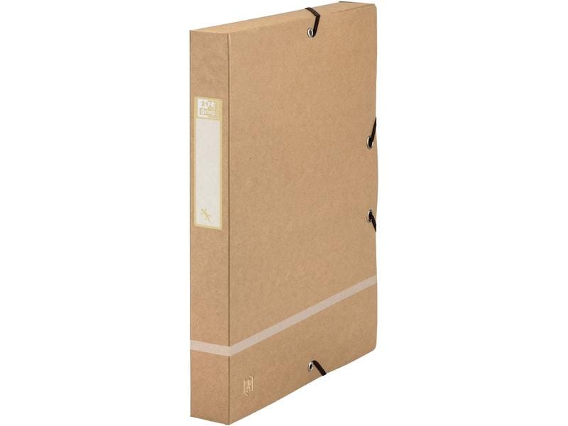 Oxford Dossier Boîte de collecte A4, beige