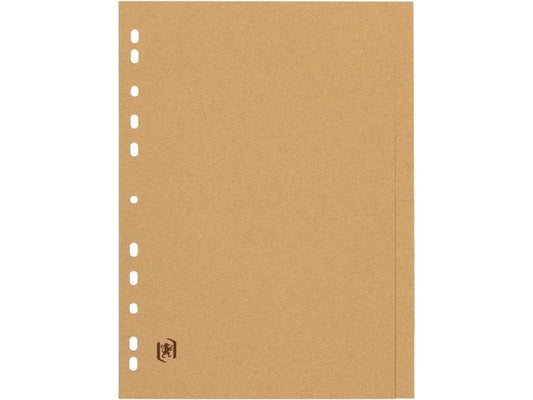 Oxford Registre 6 pièces A4, beige