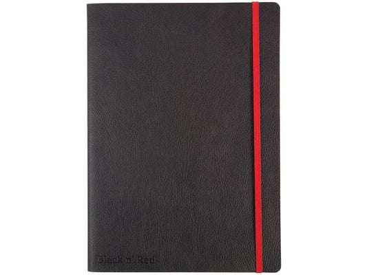 Oxford Bloc-notes Business Journal B5, noir/rouge