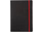 Oxford Bloc-notes Business Journal A5, noir/rouge