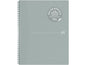 Oxford Bloc-notes A4+, quadrillé, gris clair
