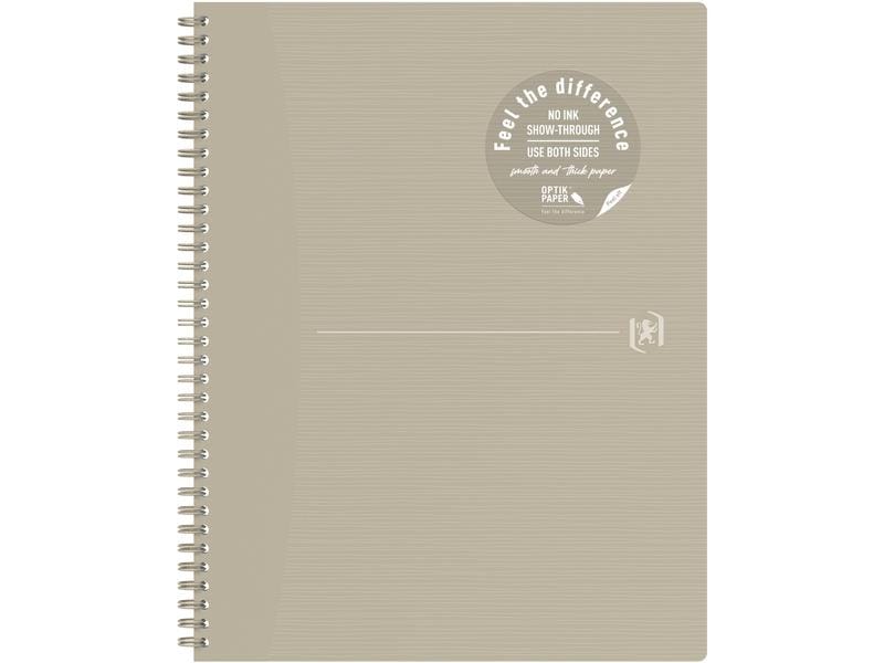 Oxford Bloc-notes A4+, quadrillé, beige
