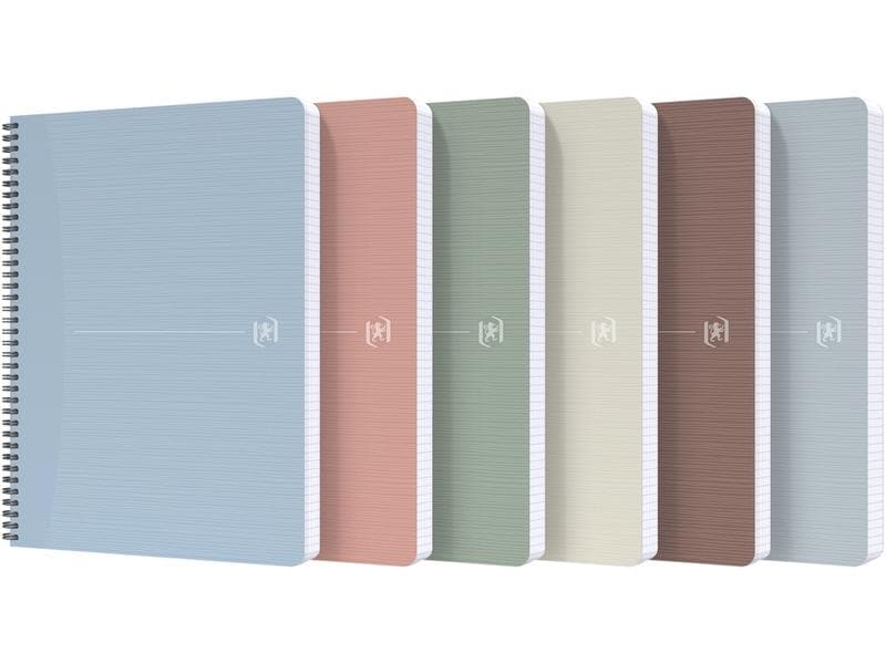 Oxford Cahier A4, quadrillé, assorti