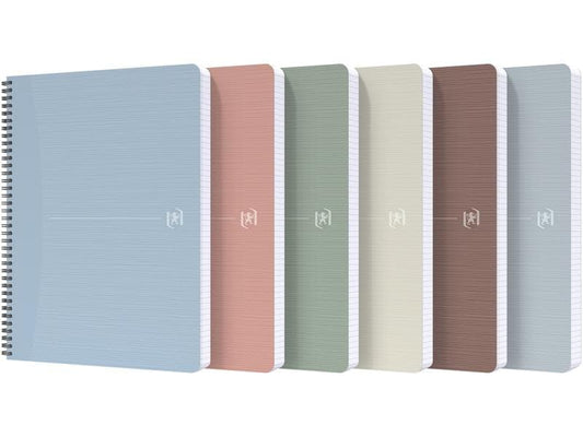 Oxford Cahier A4, ligné , assorti