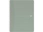 Oxford Carnet de notes Cahier à spirales ligné, vert